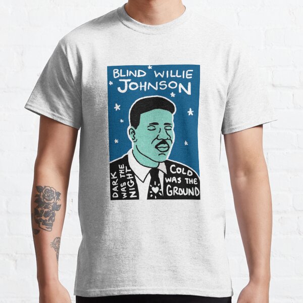 Blind Willie Johnson Blues Folk Art Classic T-Shirt