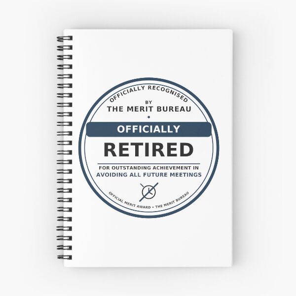 Item preview, Funny Retirement Gift | Officially Retired Award for Coworker or Colleague designed and sold by TheMeritBureau.