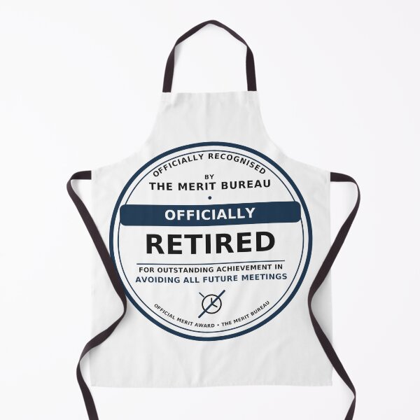 Item preview, Funny Retirement Gift | Officially Retired Award for Coworker or Colleague designed and sold by TheMeritBureau.