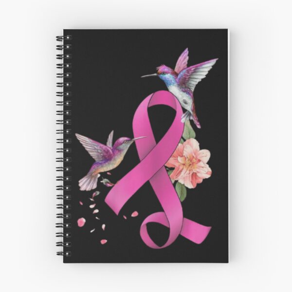 Item preview, Pink Ribbon Hummingbirds Watercolor Awareness Art designed and sold by HamadaArtivio1.
