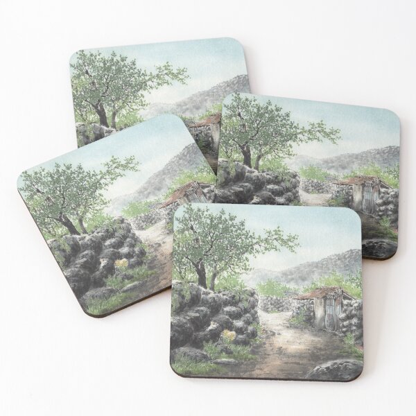 Item preview, August 13th birthday flower Goldenrod Landscape designed and sold by birthflower.