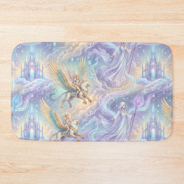 Item preview, Paradise God Fantasy RPG Pixel Art Seamless Pattern designed and sold by ART ATTACK ZONE.