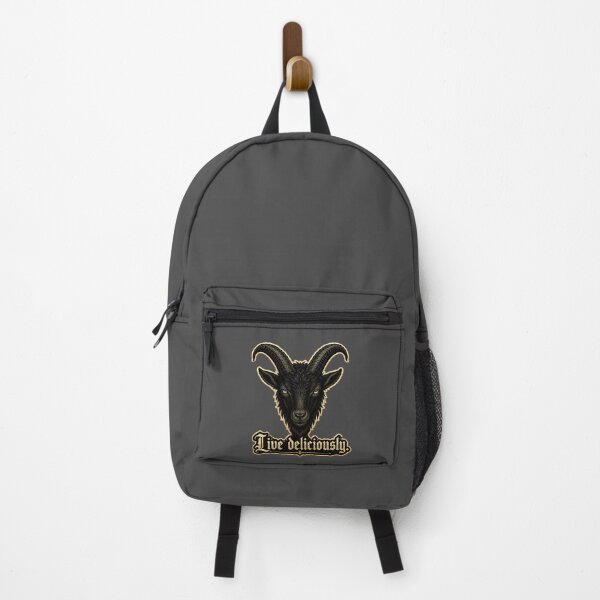 Item preview, Live Deliciously Gothic Black Goat Occult Art Prints designed and sold by PinUpPizzazz.