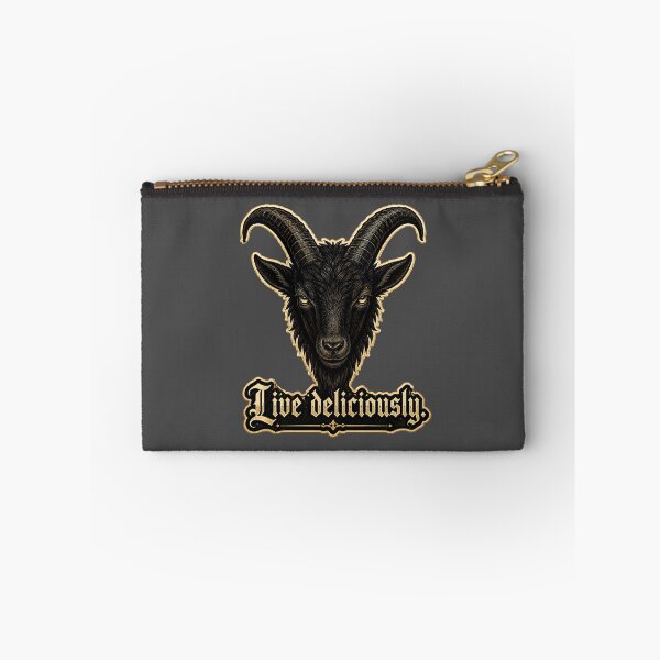 Item preview, Live Deliciously Gothic Black Goat Occult Art Prints designed and sold by PinUpPizzazz.