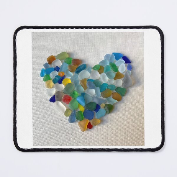 Item preview, Seaglass heart designed and sold by Jums-Med.