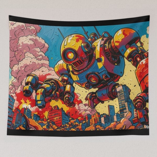 Item preview, MECHA-WAR OF THE WORLD designed and sold by truthtopower.