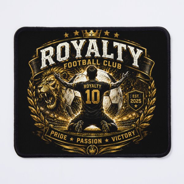Item preview, Royalty Football Club Lion Champion Vintage Sports Design designed and sold by LegendCourt.