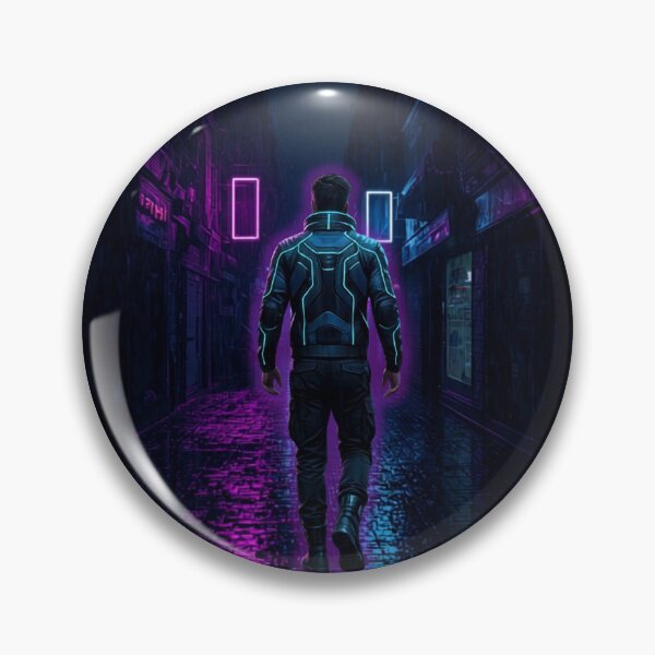 Item preview, Cyberpunk alley designed and sold by PurePurpose.