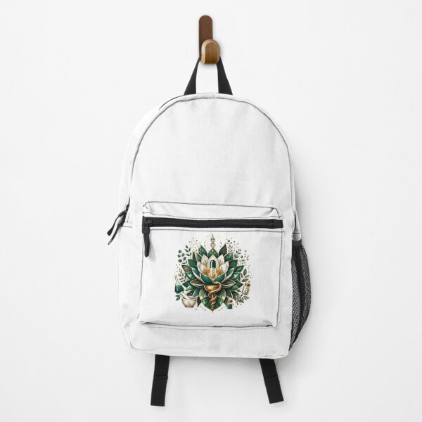 Item preview, Sacred Pharmacy Lotus | Luxury Medical Botanical Illustration designed and sold by ElShubrawy.