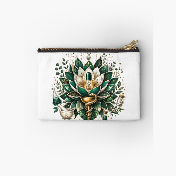 Item preview, Sacred Pharmacy Lotus | Luxury Medical Botanical Illustration designed and sold by ElShubrawy.