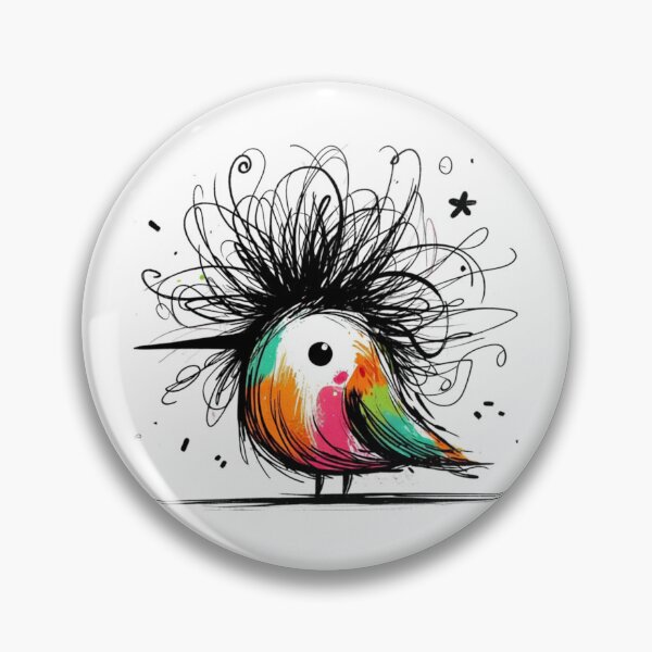 Item preview, Colorful  Bird Illustration designed and sold by AnyGil.