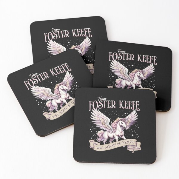 Item preview, Team Foster Keefe Unicorn Will Always Be Cooler Fantasy Book Fan Design designed and sold by nojany.