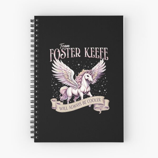 Aperçu de l'œuvre L'équipe Foster Keefe Unicorn sera toujours plus cool - Design de fan de livre fantastique créée et vendue par nojany.
