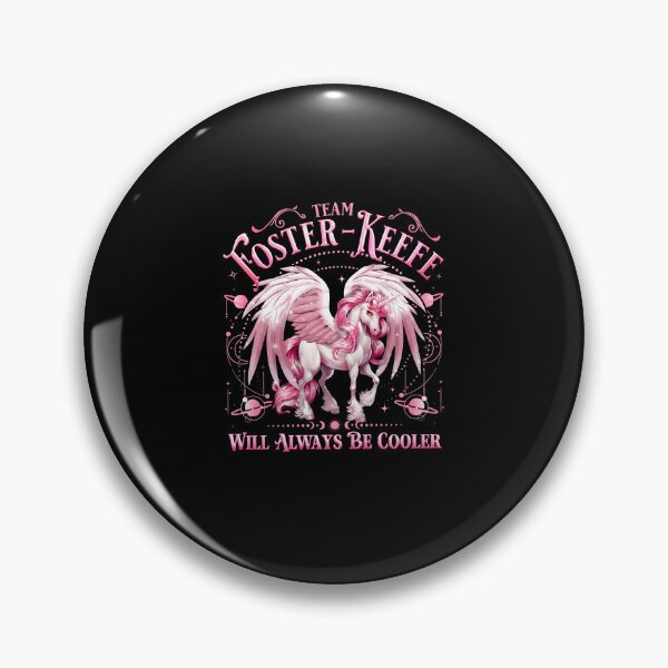 Item preview, Team Foster-Keefe Will Always Be Cooler Unicorn Fantasy Book Fan designed and sold by nojany.