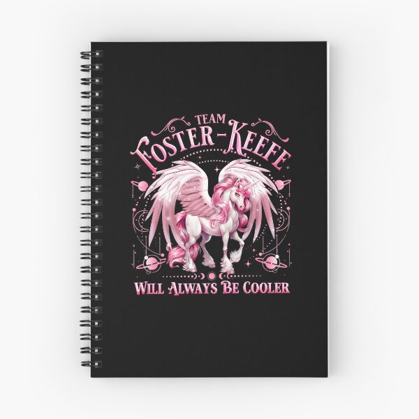 Item preview, Team Foster-Keefe Will Always Be Cooler Unicorn Fantasy Book Fan designed and sold by nojany.