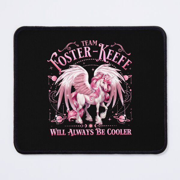 Item preview, Team Foster-Keefe Will Always Be Cooler Unicorn Fantasy Book Fan designed and sold by nojany.