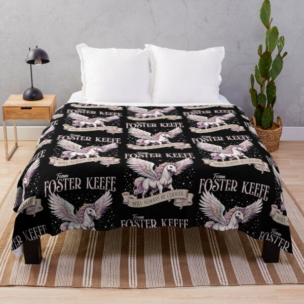 Item preview, Team Foster Keefe Unicorn Will Always Be Cooler Fantasy Book Fan Design designed and sold by nojany.