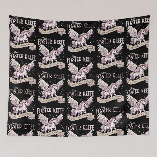 Item preview, Team Foster Keefe Unicorn Will Always Be Cooler Fantasy Book Fan Design designed and sold by nojany.