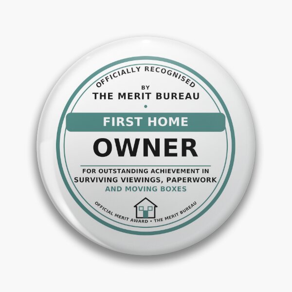 Item preview, First Home Owner Gift | New Home and Housewarming Award designed and sold by TheMeritBureau.