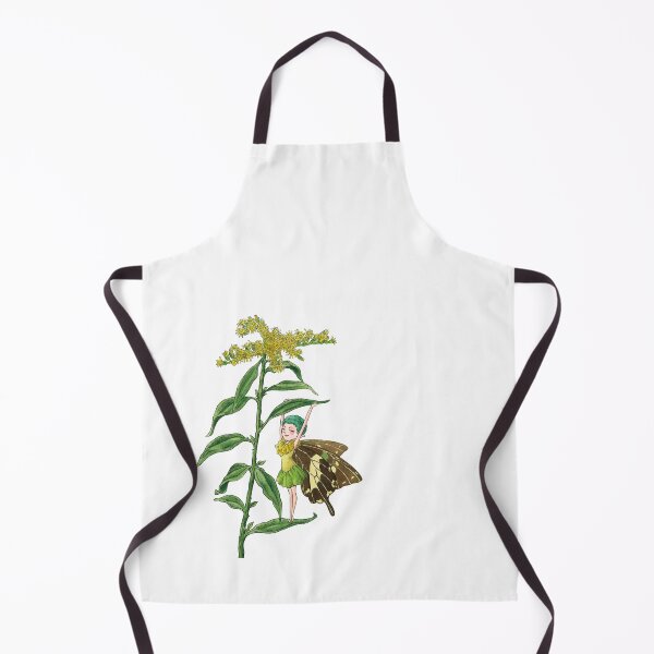 Item preview, August 13th birthday flower Goldenrod Fairy designed and sold by birthflower.