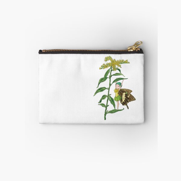 Item preview, August 13th birthday flower Goldenrod Fairy designed and sold by birthflower.