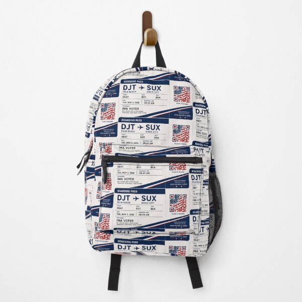 Item preview, ✈️ DJT → SUX Boarding Pass - LAST CALL FOR DEMOCRACY COLLECTION ✈️ - Passenger Ima Voter designed and sold by WheelieGdArt.