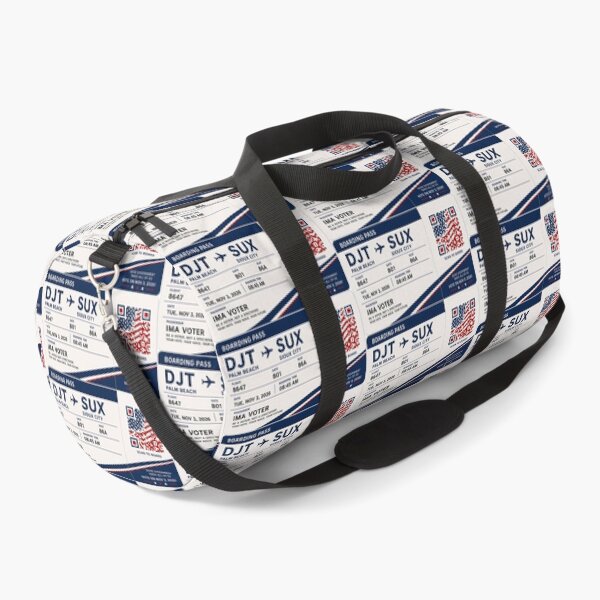 Item preview, ✈️ DJT → SUX Boarding Pass - LAST CALL FOR DEMOCRACY COLLECTION ✈️ - Passenger  Ima Voter designed and sold by WheelieGdArt.