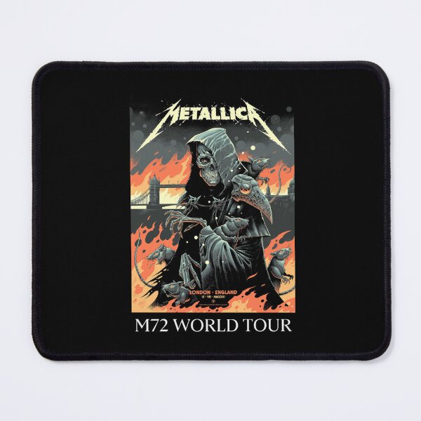 Item preview, Metallica M72 World Tour Grim Reaper Concert Graphic designed and sold by nojany.