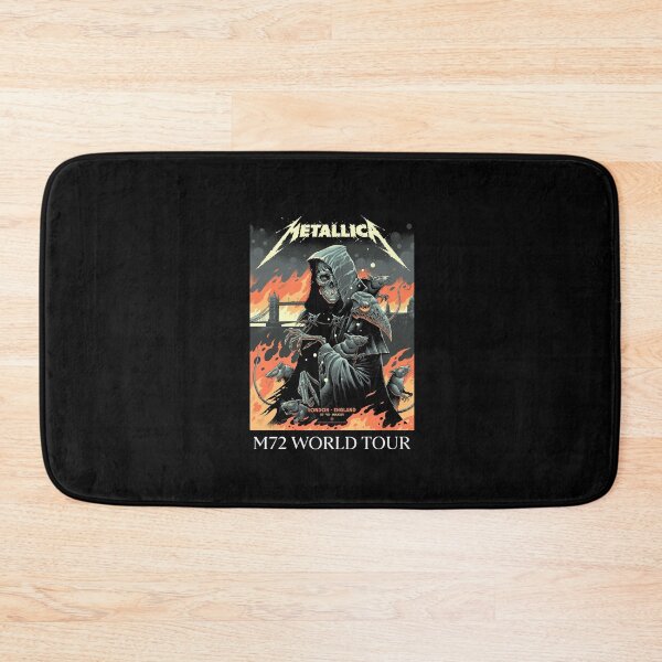 Item preview, Metallica M72 World Tour Grim Reaper Concert Graphic designed and sold by nojany.