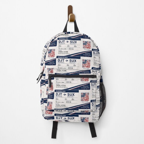 Item preview, ✈️ DJT → SUX Boarding Pass - LAST CALL FOR DEMOCRACY COLLECTION ✈️ - Passenger Youra Voter designed and sold by WheelieGdArt.