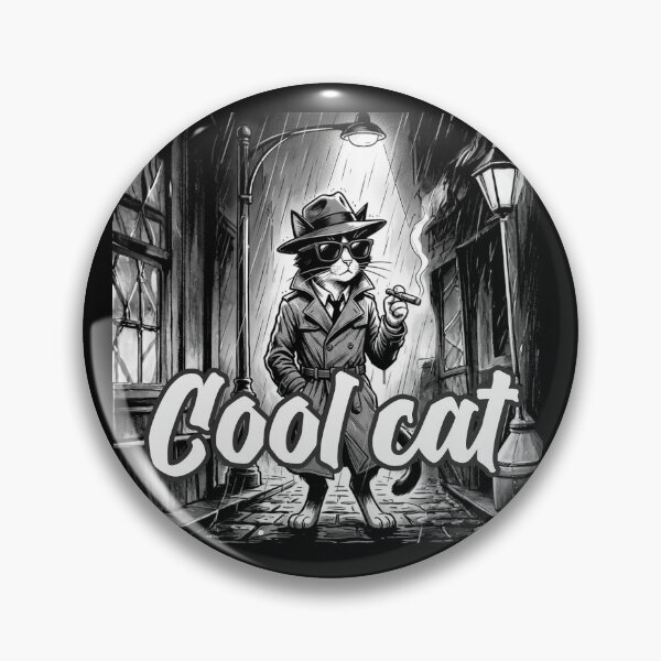 Item preview, Cool cat designed and sold by PurePurpose.
