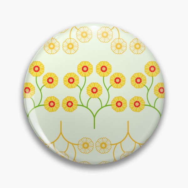 Item preview, April 13th Birth Flower Coreopsis Pattern designed and sold by birthflower.