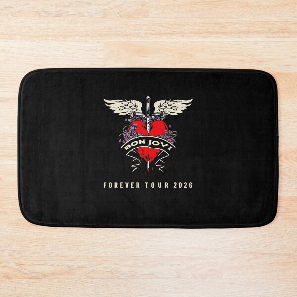Item preview, Bon Jovi Forever Tour 2026 Heart Wings Rock Band Vintage designed and sold by nojany.