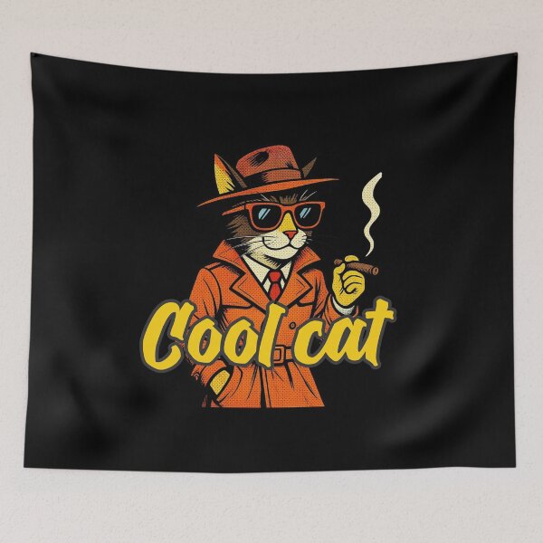 Item preview, Cool Cat #2 designed and sold by PurePurpose.