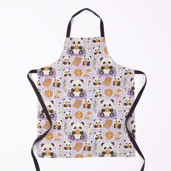 Item preview, Kawaii Panda Eating Mini Pizza designed and sold by Magmashup.