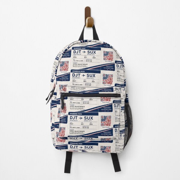 Item preview, ✈️ DJT → SUX Boarding Pass - LAST CALL FOR DEMOCRACY COLLECTION ✈️ - Passenger Votey McVoteFace designed and sold by WheelieGdArt.