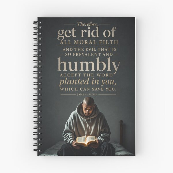 Item preview, James 1:21 NIV - v1 - JCTRUTHER designed and sold by JCTRUTHERshop.