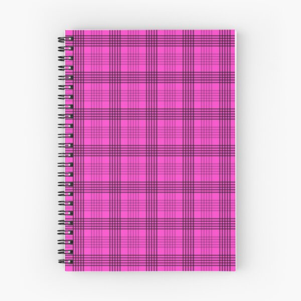 Item preview, Plaid Pattern (black lines on pink) designed and sold by JMParadis.
