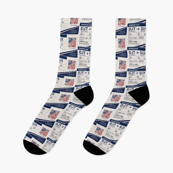 Item preview, ✈️ DJT → SUX Boarding Pass - LAST CALL FOR DEMOCRACY COLLECTION ✈️ - Passenger - Justin Time designed and sold by WheelieGdArt.