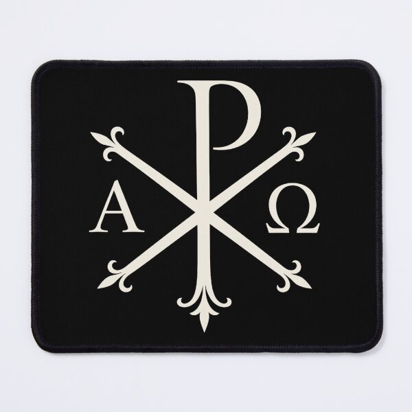Item preview, Chi Rho Alpha Omega Christian Symbol – Minimal Christogram Faith Design designed and sold by Fradikal.