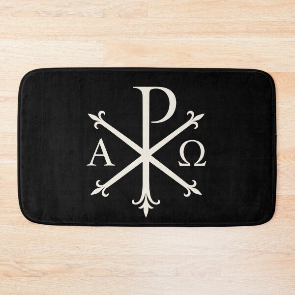 Item preview, Chi Rho Alpha Omega Christian Symbol – Minimal Christogram Faith Design designed and sold by Fradikal.
