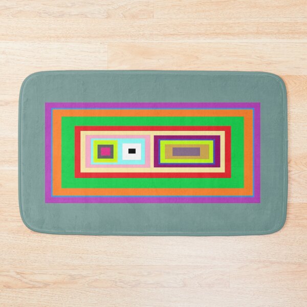 Item preview, Colour Cascade – Vibrant Geometric Rectangle Wall Art designed and sold by FavouredStudio.