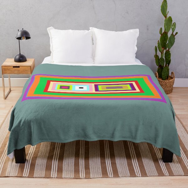 Item preview, Colour Cascade – Vibrant Geometric Rectangle Wall Art designed and sold by FavouredStudio.