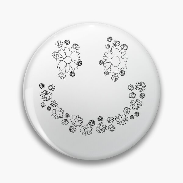 Item preview, Floral Smiley Face Daisy Flower Graphic designed and sold by The secret storage room.