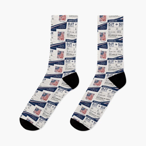 Item preview, ✈️ DJT → SUX Boarding Pass - LAST CALL FOR DEMOCRACY COLLECTION ✈️ - Passenger Reclaiming My Country designed and sold by WheelieGdArt.