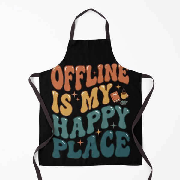 Item preview, Offline Is My Happy Place designed and sold by Devano06.