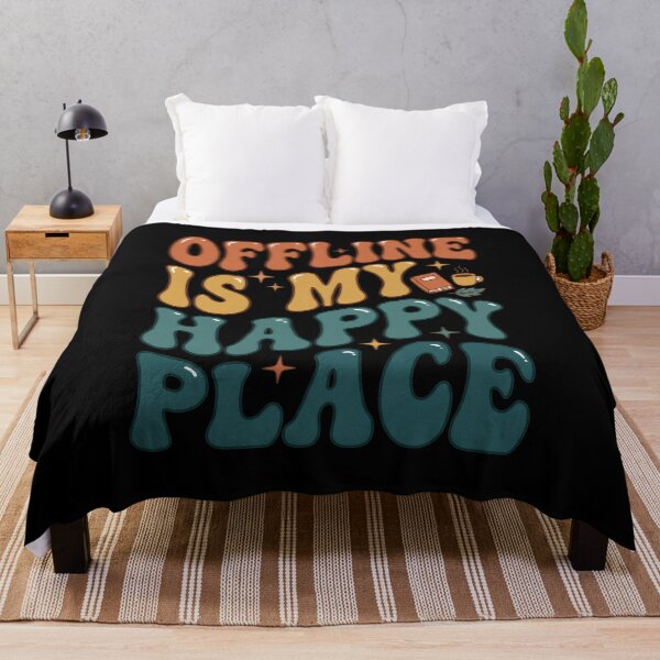Item preview, Offline Is My Happy Place designed and sold by Devano06.