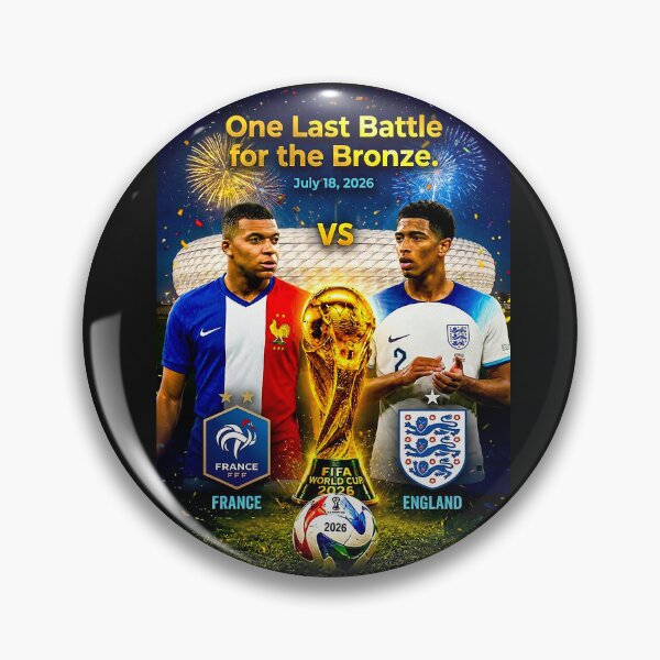Item preview, FIFA WORLD CUP 2026 - One Last Battle for the Bronze designed and sold by DBM Photo Art 1.