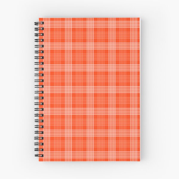 Item preview, Plaid Pattern (white lines on orange) designed and sold by JMParadis.