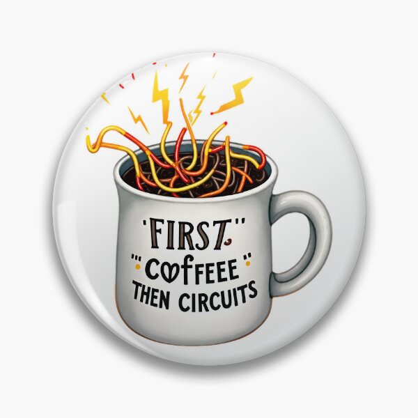 Item preview, Funny Electrician Coffee Mug, Caffeinated Sparky Design, Best Electrician Gift designed and sold by Flownow.